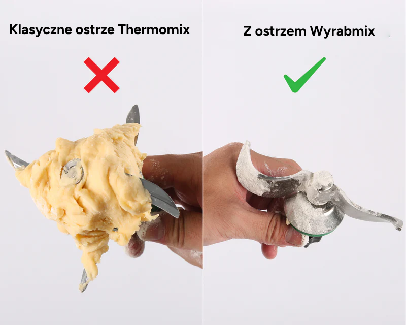 WyrabMix | Ostrza do przygotowywania ciasta (+1 PREZENT GRATIS)